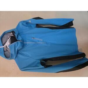 Eastern Mountain Sports Women's X-Small Blue and Black Hoodie